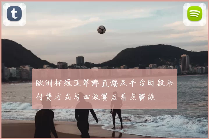 欧洲杯冠亚军哪直播及平台时段和付费方式与回放赛后看点解读