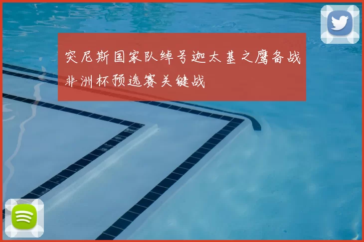 突尼斯国家队绰号迦太基之鹰备战非洲杯预选赛关键战