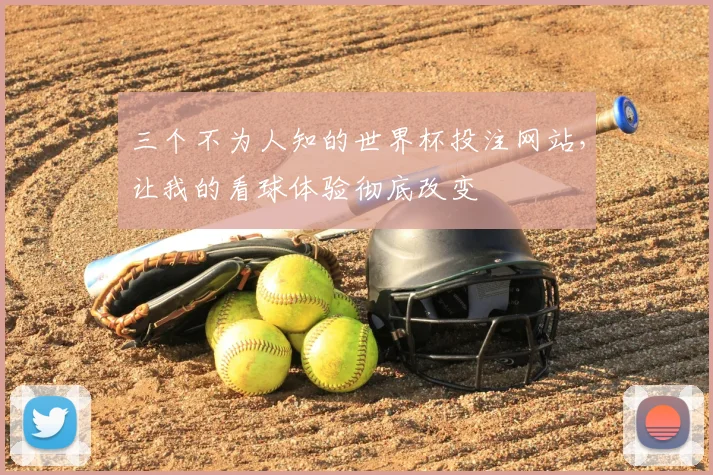三个不为人知的世界杯投注网站，让我的看球体验彻底改变