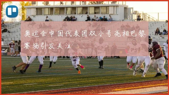 奥运会中国代表团双小号亮相巴黎赛场引发关注