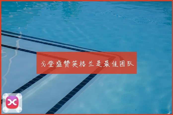 戈登盛赞英格兰是最佳团队